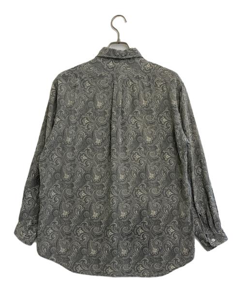 Christian Dior MONSIEUR（クリスチャンディオールムッシュ）Christian Dior MONSIEUR (クリスチャンディオールムッシュ) ペイズリー柄シャツ グレー サイズ:SIZE Lの古着・服飾アイテム