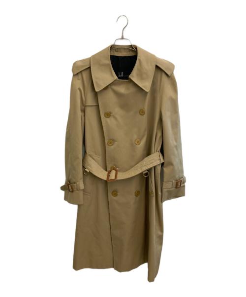 dunhill（ダンヒル）dunhill (ダンヒル) ベルト付きトレンチコート ベージュ サイズ:40の古着・服飾アイテム