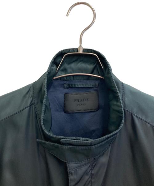 PRADA（プラダ）PRADA (プラダ) ナイロンスイングトップ ブラック サイズ:52の古着・服飾アイテム