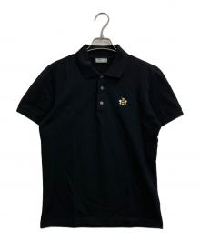 Christian Dior（クリスチャン ディオール）の古着「ワンポイントBee ポロシャツ」｜ブラック