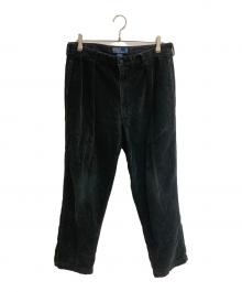POLO RALPH LAUREN（ポロ・ラルフローレン）の古着「コーデュロイパンツ」｜ブラック