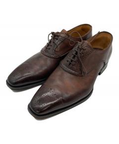 中古・古着通販】BALLY (バリー) ウィングチップシューズ ブラウン