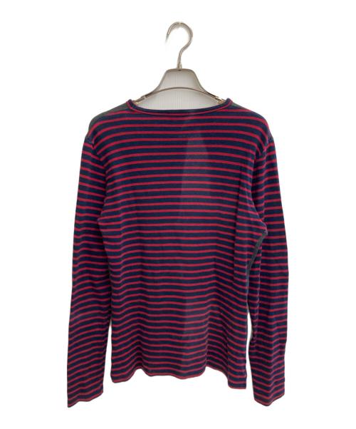 Vivienne Westwood man（ヴィヴィアン ウェストウッド マン）Vivienne Westwood man (ヴィヴィアン ウェストウッド マン) ロングスリーブカットソー ブラック×レッド サイズ:Sの古着・服飾アイテム