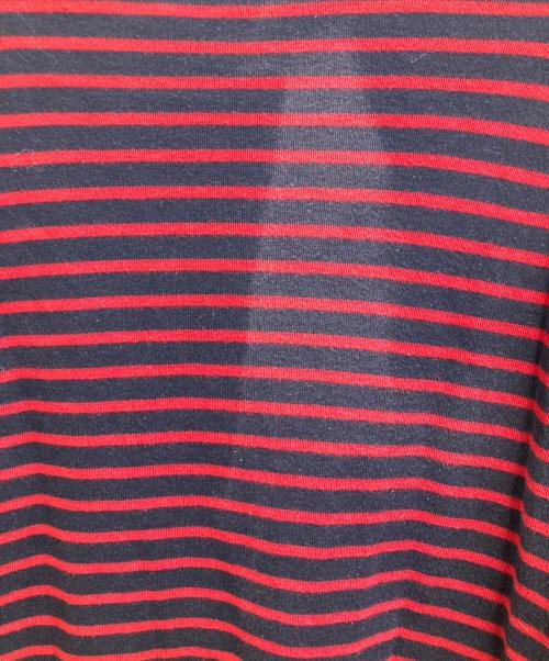 Vivienne Westwood man（ヴィヴィアン ウェストウッド マン）Vivienne Westwood man (ヴィヴィアン ウェストウッド マン) ロングスリーブカットソー ブラック×レッド サイズ:Sの古着・服飾アイテム
