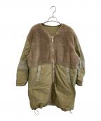UNFRM OUTDOOR STANDARDユニフォームアウトドアスタンダード）の古着「リバーシブルコート」｜オリーブ