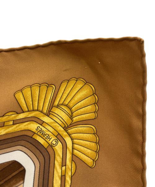 HERMES（エルメス）HERMES (エルメス) カレ90 automobile ブラウン サイズ:-の古着・服飾アイテム