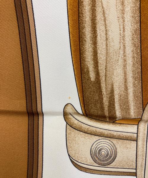 HERMES（エルメス）HERMES (エルメス) カレ90 automobile ブラウン サイズ:-の古着・服飾アイテム