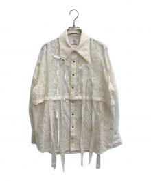 rurumu（ルルムウ）の古着「25SS rurumu: lace detachable shirts」｜アイボリー
