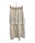 rurumu（ルルムウ）の古着「25ss lace detachable skirt」｜アイボリー