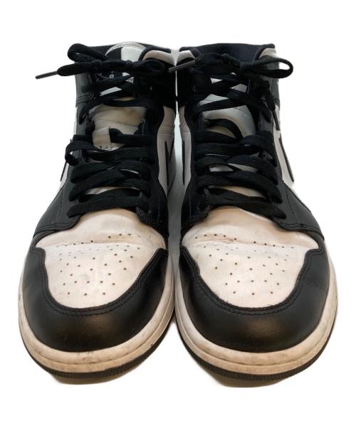 NIKE（ナイキ）NIKE (ナイキ) WMNS AIR JORDAN 1 MID Black White ホワイト×ブラック サイズ:29の古着・服飾アイテム