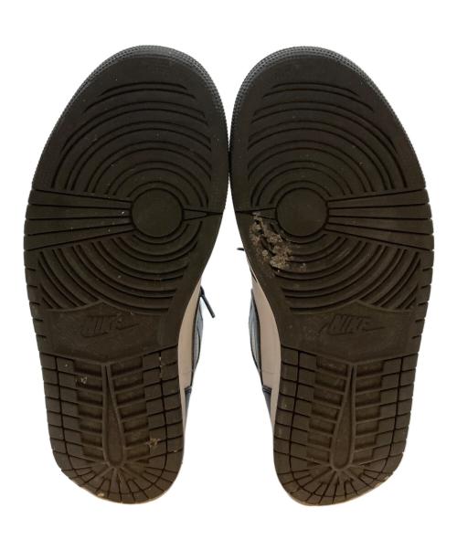 NIKE（ナイキ）NIKE (ナイキ) WMNS AIR JORDAN 1 MID Black White ホワイト×ブラック サイズ:29の古着・服飾アイテム