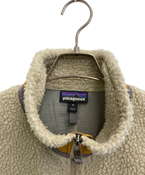 Patagonia（パタゴニア）Patagonia (パタゴニア) Retro-X VestS イエロー×ベージュ サイズ:Mの古着・服飾アイテム