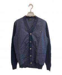 UNDERCOVER（アンダーカバー）の古着「切替カーディガン」｜ネイビー
