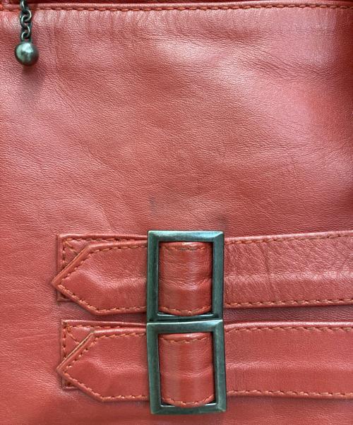 Haruf（ハルフ）haruf (ハルフ) カウレザーライダースジャケット レッド サイズ:Mの古着・服飾アイテム