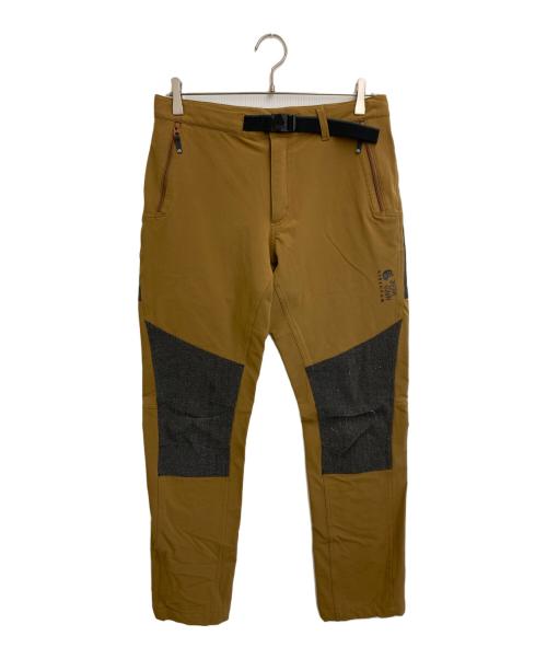 MOUNTAIN HARD WEAR（マウンテンハードウェア）MOUNTAIN HARD WEAR (マウンテンハードウェア) DOUBLE DRAGON ALPINE PANT ブラック×ブラウン サイズ:Sの古着・服飾アイテム