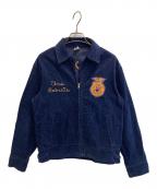 NATIONAL FFAナショナルエフエフエー）の古着「FFAコーデュロイジャケット」｜ネイビー