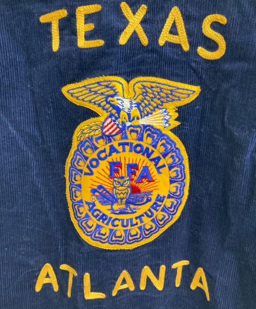 NATIONAL FFA（ナショナルエフエフエー）NATIONAL FFA (ナショナルエフエフエー) FFAコーデュロイジャケット ネイビー サイズ:38の古着・服飾アイテム