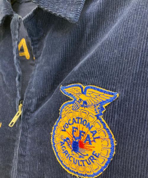 NATIONAL FFA（ナショナルエフエフエー）NATIONAL FFA (ナショナルエフエフエー) FFAコーデュロイジャケット ネイビー サイズ:38の古着・服飾アイテム