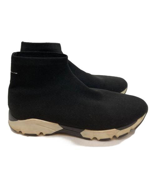 MM6 Maison Margiela（エムエムシックスメゾンマルジェラ）MM6 Maison Margiela (エムエムシックスメゾンマルジェラ) ソックススニーカー ブラック サイズ:36の古着・服飾アイテム