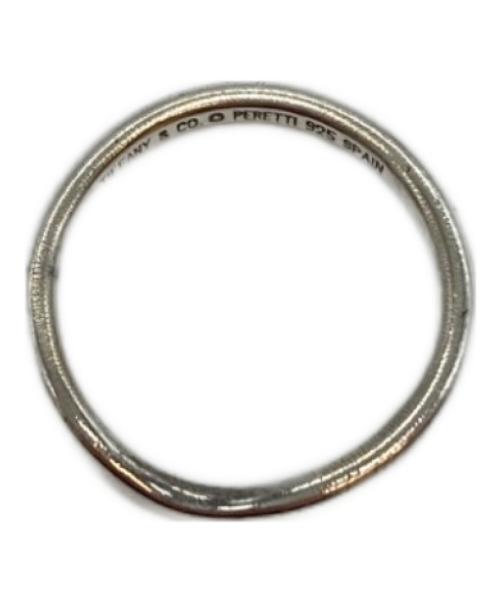 TIFFANY & Co.（ティファニー）Tiffany & Co. (ティファニー) カーブドリング シルバー サイズ:7号の古着・服飾アイテム