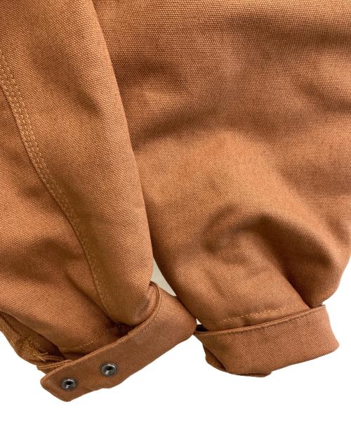 corner stone（コーナー ストーン）corner stone (コーナー ストーン) ダック ワークジャケット ブラウン サイズ:Mの古着・服飾アイテム