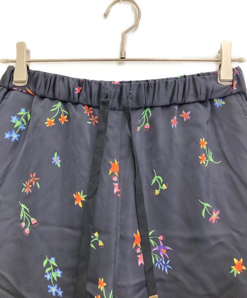 SLOBE IENA（スローブ イエナ）SLOBE IENA (スローブ イエナ) サテンパンツ ネイビー サイズ:36の古着・服飾アイテム