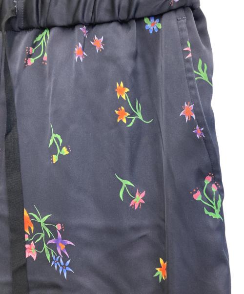 SLOBE IENA（スローブ イエナ）SLOBE IENA (スローブ イエナ) サテンパンツ ネイビー サイズ:36の古着・服飾アイテム