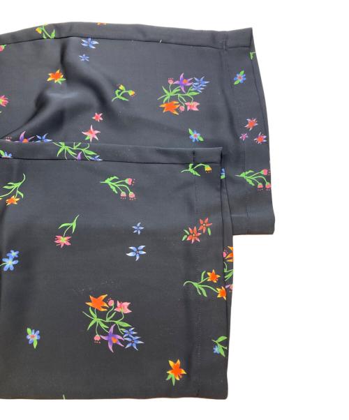 SLOBE IENA（スローブ イエナ）SLOBE IENA (スローブ イエナ) サテンパンツ ネイビー サイズ:36の古着・服飾アイテム