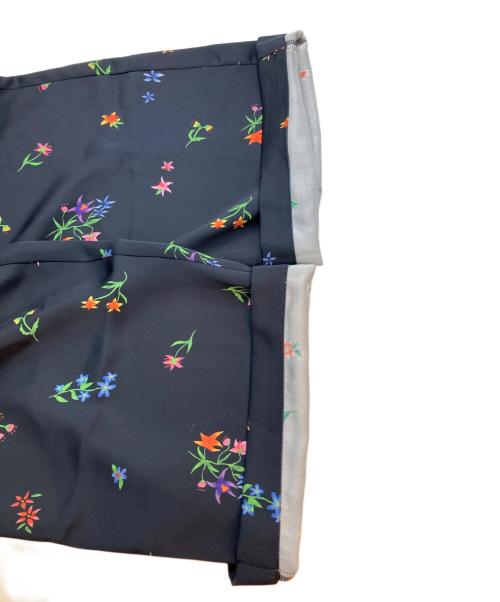 SLOBE IENA（スローブ イエナ）SLOBE IENA (スローブ イエナ) サテンパンツ ネイビー サイズ:36の古着・服飾アイテム