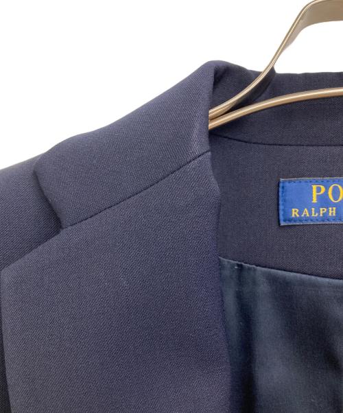 POLO RALPH LAUREN（ポロ・ラルフローレン）POLO RALPH LAUREN (ポロ・ラルフローレン) テーラードジャケット ネイビーの古着・服飾アイテム