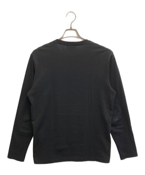 EMPORIO ARMANI（エンポリオ アルマーニ）EMPORIO ARMANI (エンポリオ アルマーニ) 長袖カットソー ブラック サイズ:Sの古着・服飾アイテム