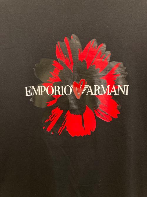 EMPORIO ARMANI（エンポリオ アルマーニ）EMPORIO ARMANI (エンポリオ アルマーニ) 長袖カットソー ブラック サイズ:Sの古着・服飾アイテム
