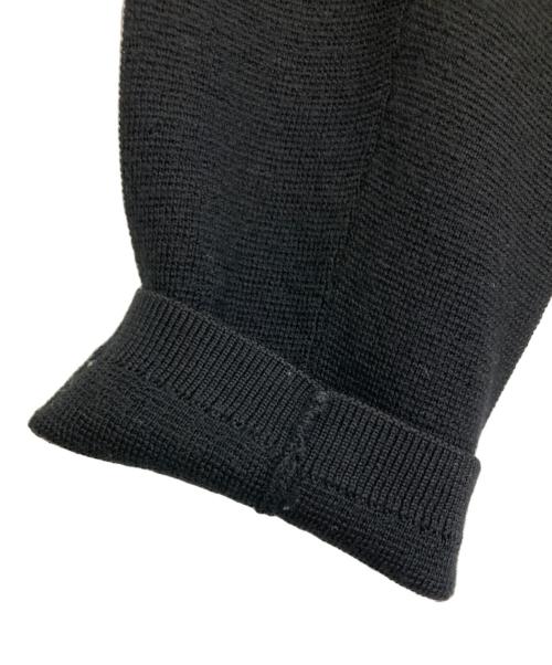 EMPORIO ARMANI（エンポリオ アルマーニ）EMPORIO ARMANI (エンポリオアルマーニ) ニットジャケット ブラック サイズ:XLの古着・服飾アイテム