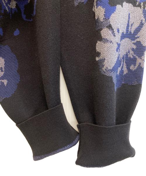 EMPORIO ARMANI（エンポリオ アルマーニ）EMPORIO ARMANI (エンポリオアルマーニ) ニット ブラック×ネイビー サイズ:Mの古着・服飾アイテム