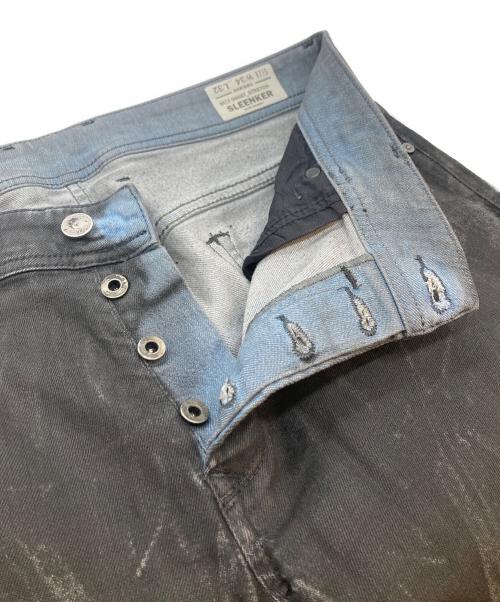 DIESEL（ディーゼル）DIESEL (ディーゼル) SLEENKERデニムパンツ ブラック サイズ:SIZE 86cm (W34)の古着・服飾アイテム