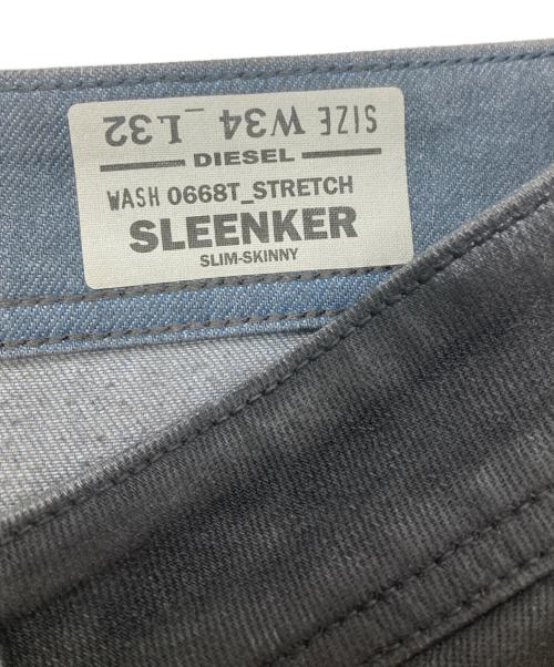 DIESEL（ディーゼル）DIESEL (ディーゼル) SLEENKERデニムパンツ ブラック サイズ:SIZE 86cm (W34)の古着・服飾アイテム