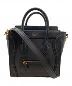 CELINEセリーヌ）の古着「2WAYショルダーバッグ」｜ネイビー