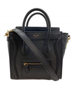 中古・古着通販】CELINE (セリーヌ) ラゲージ ナノ ブルー サイズ:ナノ