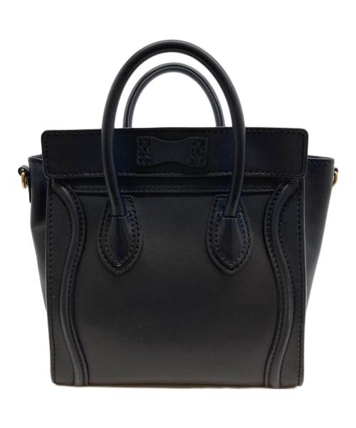 CELINE（セリーヌ）CELINE (セリーヌ) 2WAYショルダーバッグ ネイビーの古着・服飾アイテム