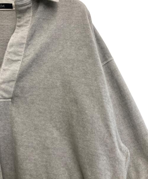 YLEVE（イレーヴ）YLEVE (イレーヴ) 25SS OPEN END COTTON PIGMENT DYE SKIPPER グレー サイズ:1の古着・服飾アイテム