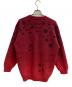 KENZO (ケンゾー) アルパカブレンドビーズフラワーカーディガン レッド サイズ:XS：16000円