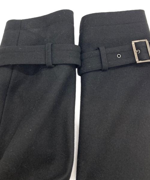 BURBERRY BLACK LABEL（バーバリーブラックレーベル）BURBERRY BLACK LABEL (バーバリーブラックレーベル) カシミヤブレンドトレンチコート ブラック サイズ:Lの古着・服飾アイテム