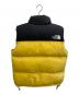 THE NORTH FACE (ザ ノース フェイス) ヌプシダウンベスト ブラック×イエロー サイズ:M：15000円