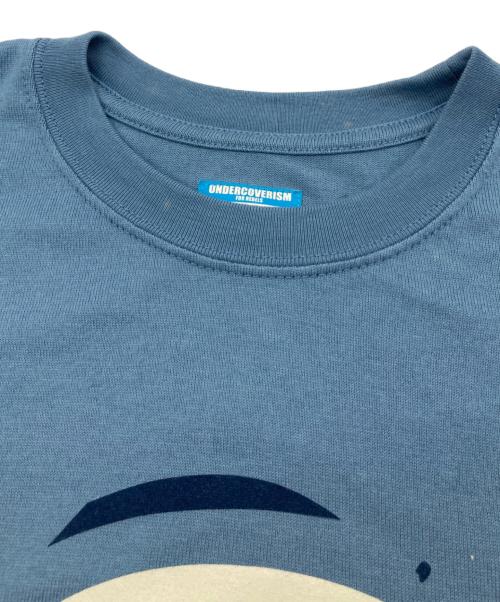 UNDERCOVER（アンダーカバー）UNDERCOVER (アンダーカバー) スカルプリントTシャツ ブルー サイズ:Mの古着・服飾アイテム
