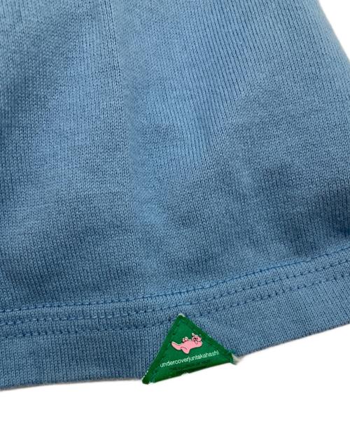 UNDERCOVER（アンダーカバー）UNDERCOVER (アンダーカバー) スカルプリントTシャツ ブルー サイズ:Mの古着・服飾アイテム