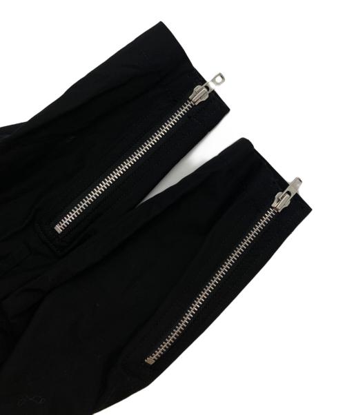 COMME des GARCONS HOMME PLUS（コムデギャルソンオムプリュス）COMME des GARCONS HOMME PLUS (コムデギャルソンオムプリュス) カットオフライダースジャケット ブラック サイズ:Sの古着・服飾アイテム