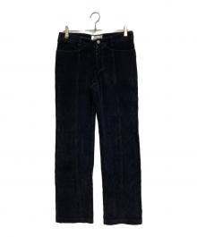 Martin Margiela 10（マルタン・マルジェラ 10）の古着「コーデュロイパンツ」｜ブラック