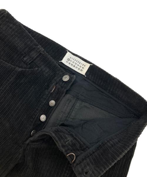 Martin Margiela 10（マルタン・マルジェラ 10）Martin Margiela 10 (マルタン・マルジェラ 10) コーデュロイパンツ ブラック サイズ:44の古着・服飾アイテム