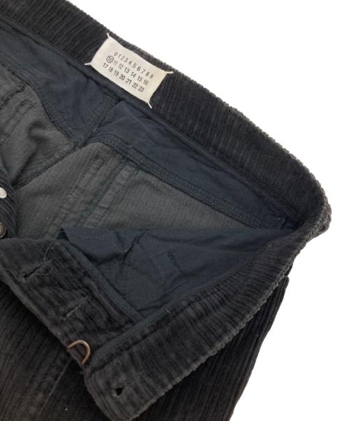 Martin Margiela 10（マルタン・マルジェラ 10）Martin Margiela 10 (マルタン・マルジェラ 10) コーデュロイパンツ ブラック サイズ:44の古着・服飾アイテム