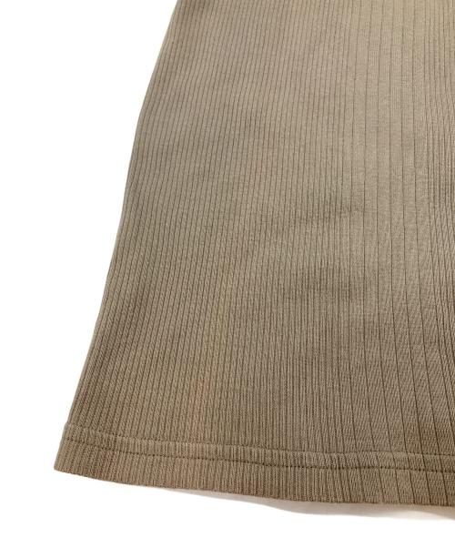 Martin Margiela 10（マルタン・マルジェラ 10）Martin Margiela 10 (マルタン・マルジェラ 10) アシンメトリータンクトップ ブラウン サイズ:48の古着・服飾アイテム